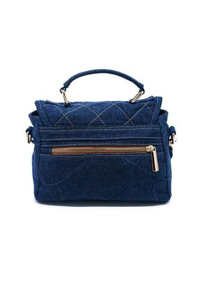 Bolso Manos Libres Macoly M876 Jean X Reata Oro