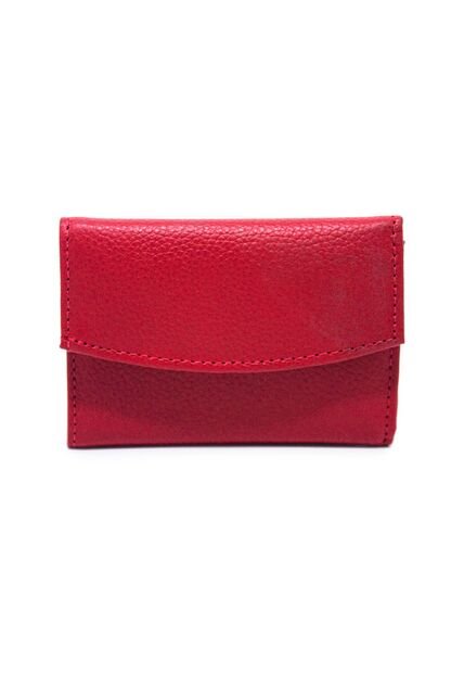 Porta Documentos PDM2 Cuero Tala Rojo Liso