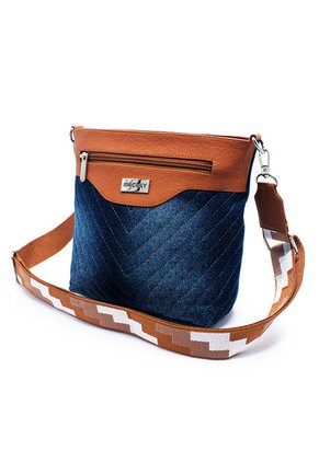 Bolso Manos Libres Macoly VO02 Jean X Reata Miel