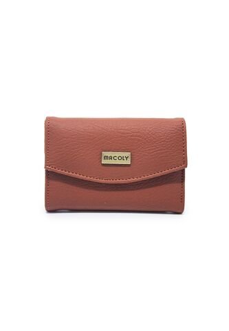 Billetera Mini Macoly A035 Berlin Miel Macoly