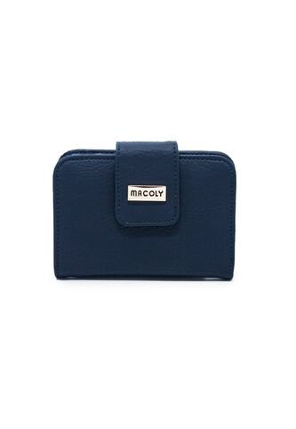 Billetera Mini Macoly A018 Berlin Azul Macoly