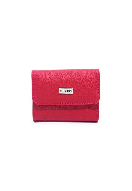 Billetera Macoly Mini A027 Barcelona Rojo