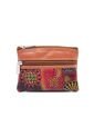 Monedero Macoly AM Cuero Doble Cremallera Tala Miel de Macoly