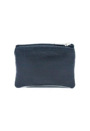 Monedero Macoly AM Cuero Doble Cremallera Tala Negro