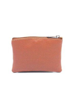 Monedero Macoly AM Cuero Doble Cremallera Tala Miel