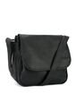 Bolso Manos Libres Macoly 038 Cuero Negro Liso de Macoly