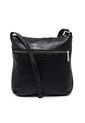 Bolso Manos Libres Macoly 751 Cuero Negro Oro de Macoly