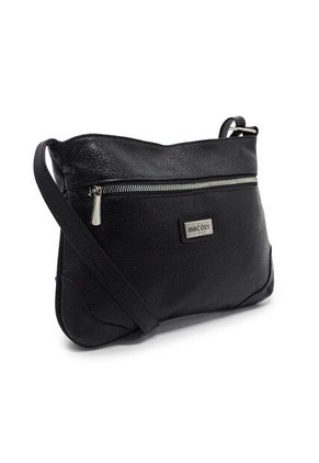 Bolso Manos Libres Macoly 790 Cuero Negro Niquel