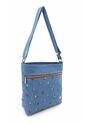 Bolso Manos Libres Macoly M383 Jean Bordado de Macoly