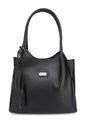 Bolso De Hombro OC 443 Cuero Negro de Macoly