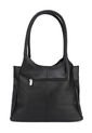 Bolso De Hombro OC 443 Cuero Negro de Macoly