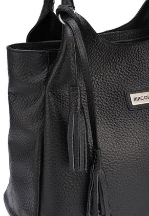 Bolso De Hombro OC 443 Cuero Negro