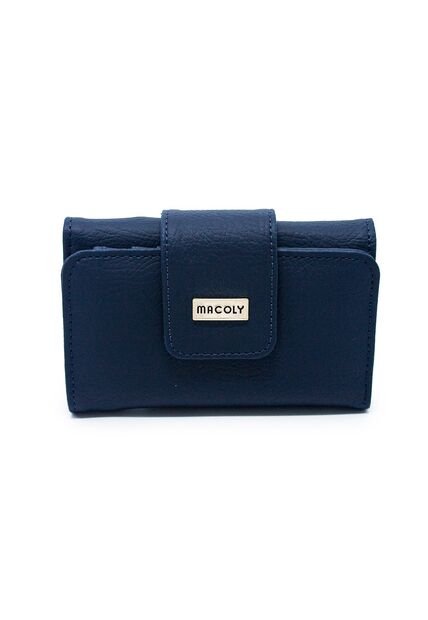 Billetera Mediana Macoly A016 Berlin Azul