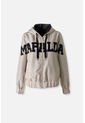 Chaqueta De Mafalda Caqui Con Capucha Para Mujer S de MAFALDA
