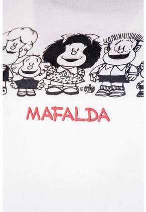 Camiseta De Mafalda Regular Fit Para Mujer L