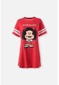 Pijama De Mafalda Roja Tipo Batola Para Mujer M de MAFALDA