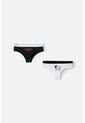 Pack X2 Panties De Mafalda Negro Y Blanco Para Mujer L de MAFALDA