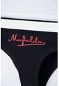 Pack X2 Panties De Mafalda Negro Y Blanco Para Mujer L de MAFALDA