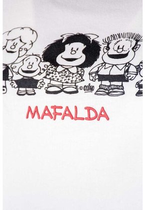 Camiseta De Mafalda Regular Fit Para Mujer M
