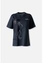 Camiseta De Mafalda Regular Fit Para Mujer L de MAFALDA