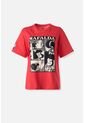 Camiseta De Mafalda Regular Fit Para Mujer L de MAFALDA