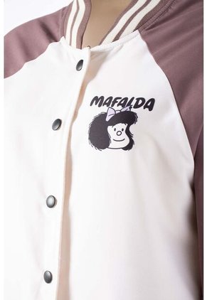 Chaqueta De Mafalda Abierta Con Botones Para Mujer XS
