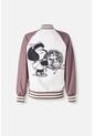 Chaqueta De Mafalda Abierta Con Botones Para Mujer S de MAFALDA