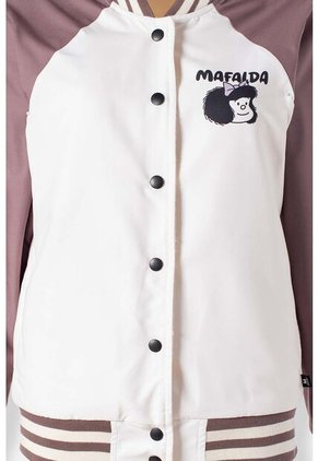 Chaqueta De Mafalda Abierta Con Botones Para Mujer L