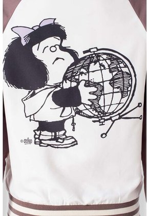 Chaqueta De Mafalda Abierta Con Botones Para Mujer