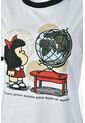 Camiseta De Mafalda Slim Fit Para Mujer M de MAFALDA