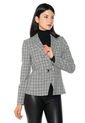 Blazer Gris-Negro-Blanco MNG de MNG