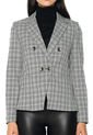 Blazer Gris-Negro-Blanco MNG de MNG