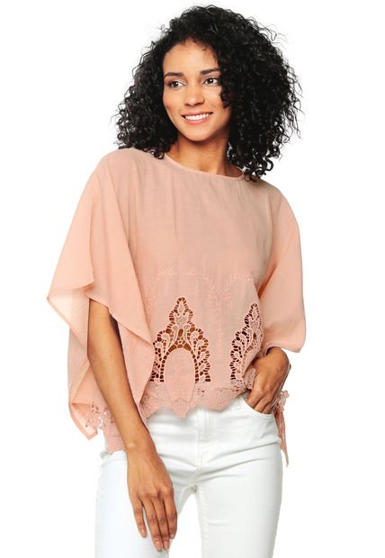 Blusa Palo de Rosa MNG - Compra Ahora | Dafiti Colombia