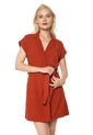 Vestido Terracota MNG de MNG