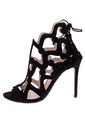 Sandalia Tacón Negra MNG de MNG