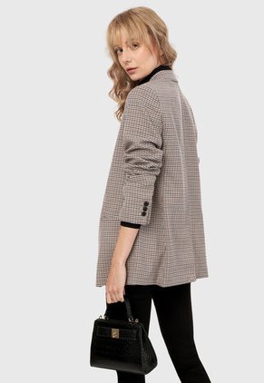 Blazer Café-Negro MNG