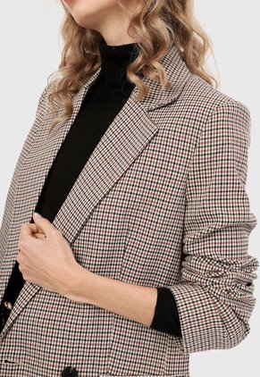 Blazer Café-Negro MNG