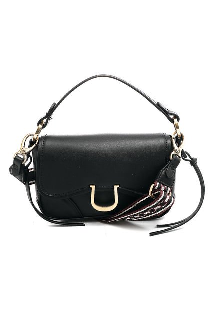 Bolso Negro-Dorado MNG - Compra Ahora | Dafiti Colombia