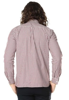Camisa Roja-Blanca MNG