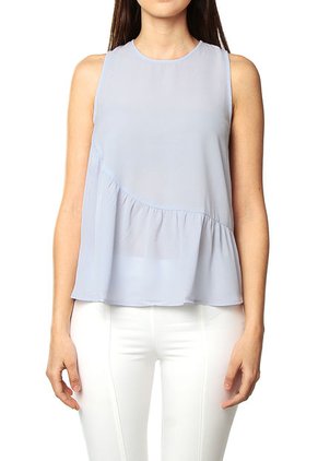 Blusa Azul Celeste MNG