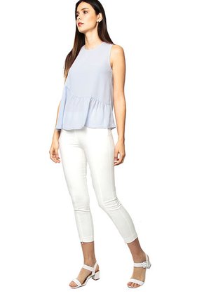 Blusa Azul Celeste MNG