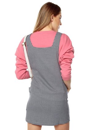 Overol Blanco-Azul MNG