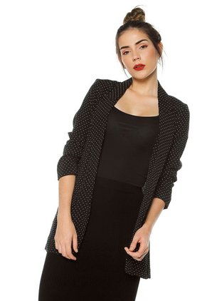 Blazer Negro-Blanco MNG