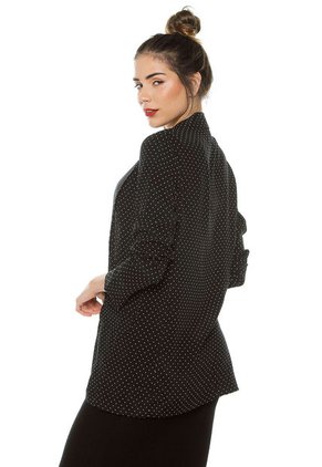 Blazer Negro-Blanco MNG