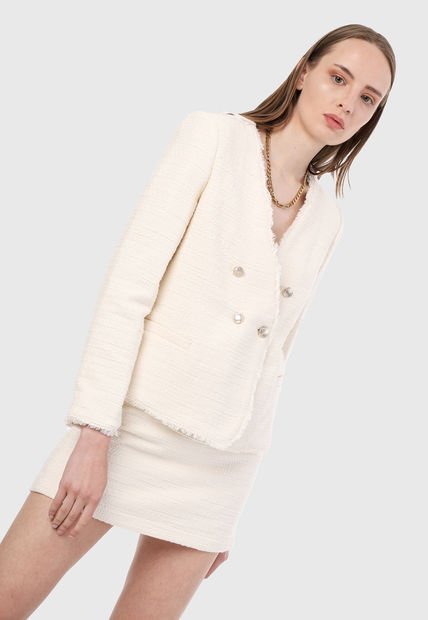 Blazer Blanco Hueso MNG