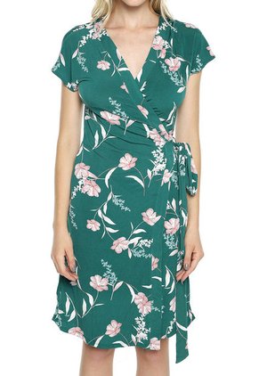 Vestido Verde-Blanco-Rosa MNG