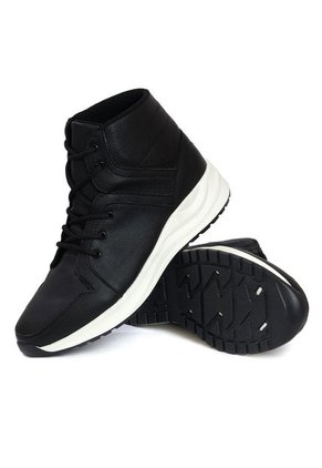 Botín Hombre Negro Maniqueo Liam