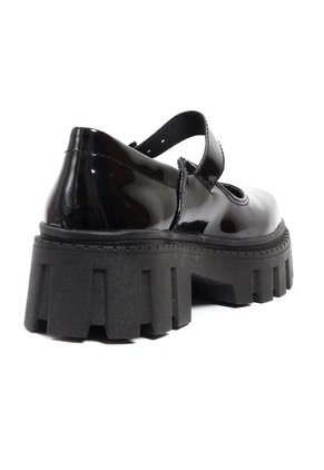 Zapatos Charol Negro Maniqueo Marib