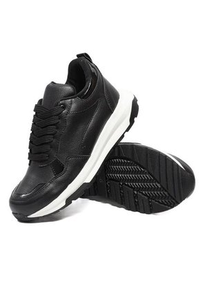 Tenis Mujer Negro Maniqueo Lucy