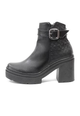 Botines Negro Maniqueo Essia Maniqueo